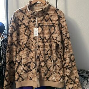 Marine layer mason sherpa full zip